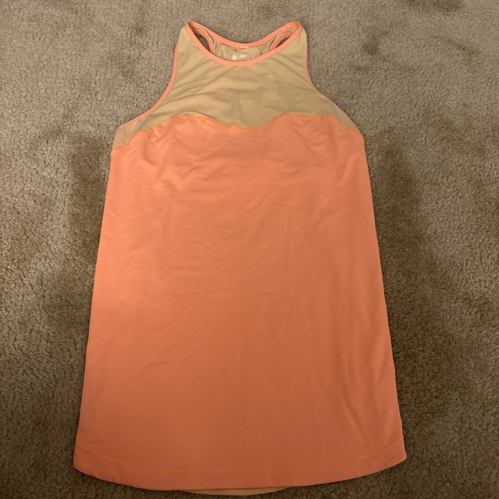Lululemon orange creamsicle tank top